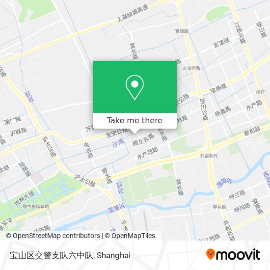 宝山区交警支队六中队 map