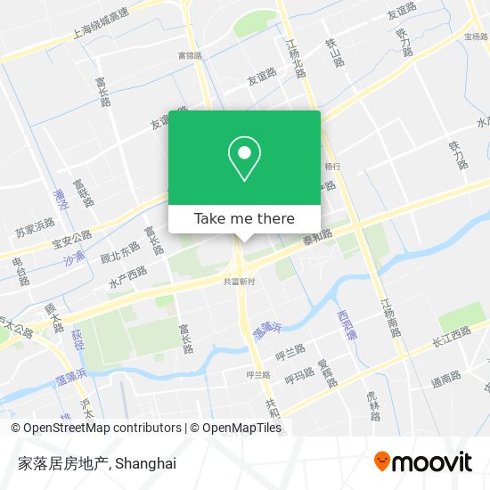 家落居房地产 map