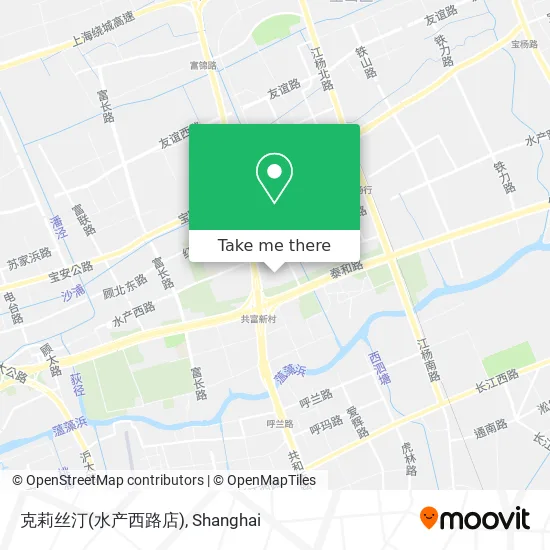 克莉丝汀(水产西路店) map