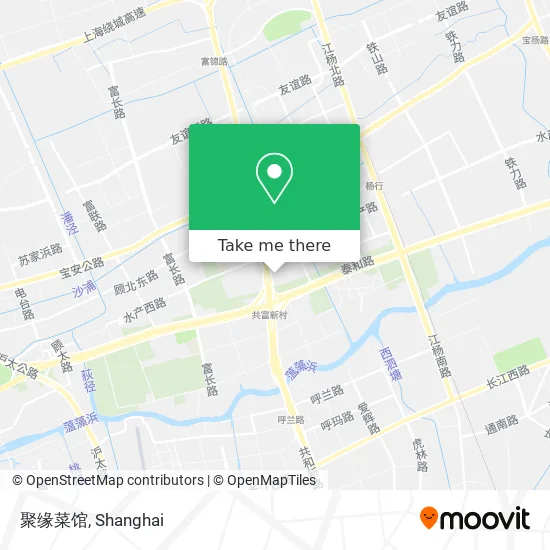 聚缘菜馆 map