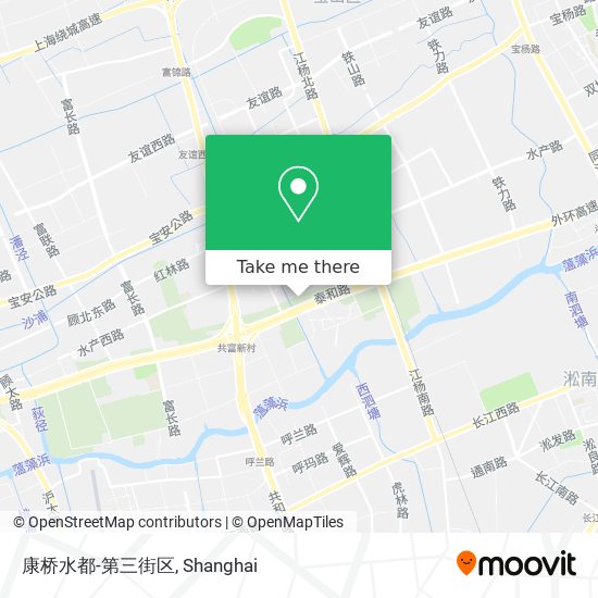 康桥水都-第三街区 map