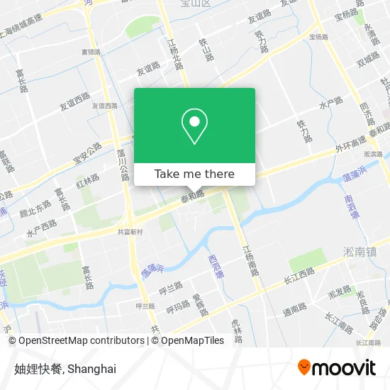 妯娌快餐 map
