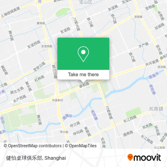健怡桌球俱乐部 map