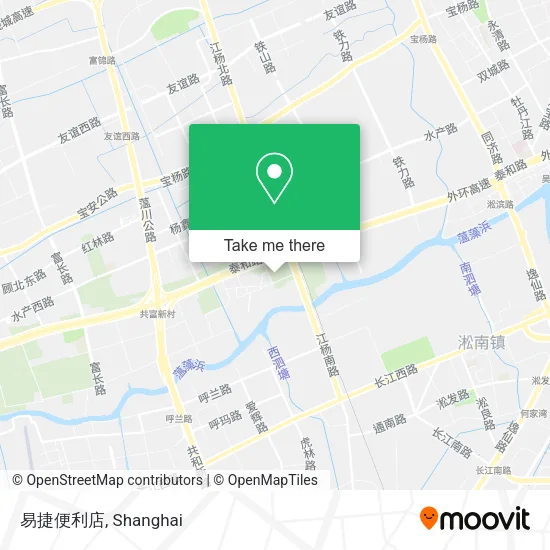 易捷便利店 map