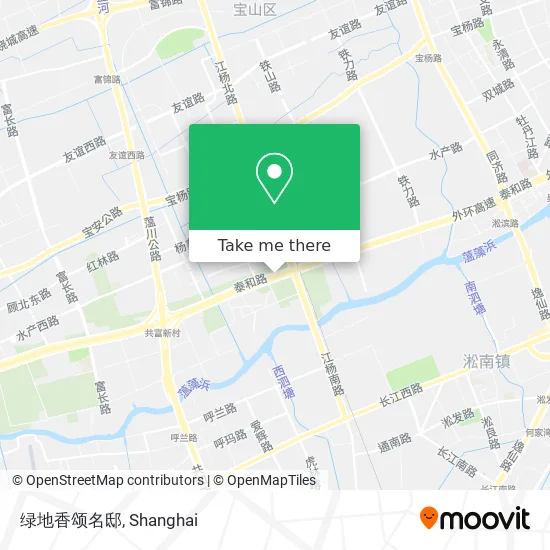绿地香颂名邸 map