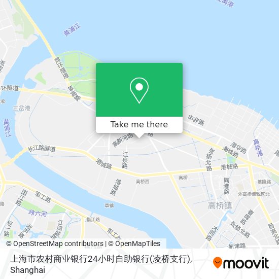 上海市农村商业银行24小时自助银行(凌桥支行) map