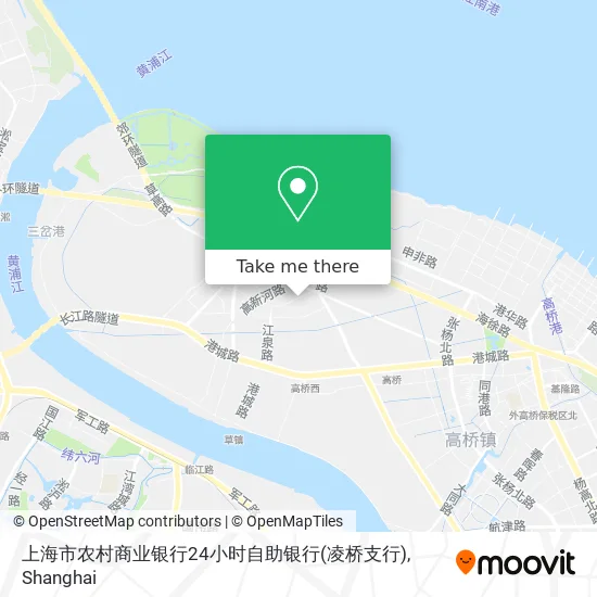 上海市农村商业银行24小时自助银行(凌桥支行) map