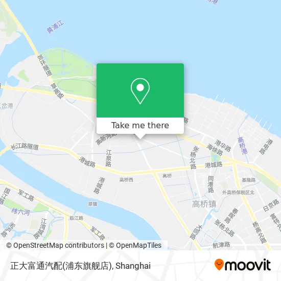 正大富通汽配(浦东旗舰店) map