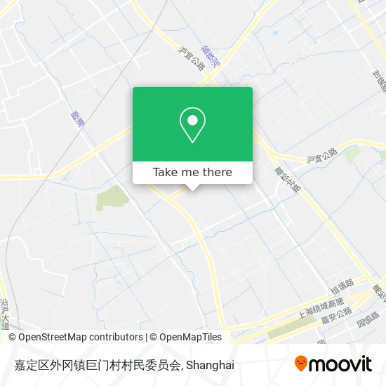 嘉定区外冈镇巨门村村民委员会 map