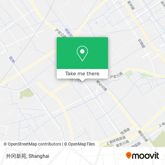 外冈新苑 map