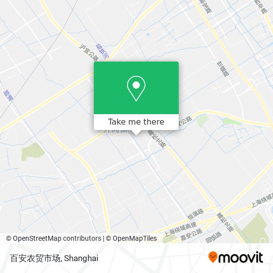 百安农贸市场 map