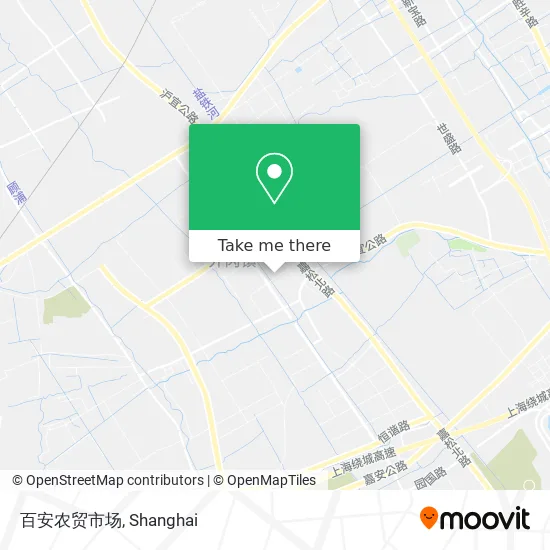 百安农贸市场 map