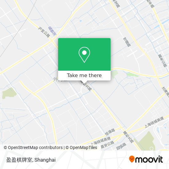 盈盈棋牌室 map