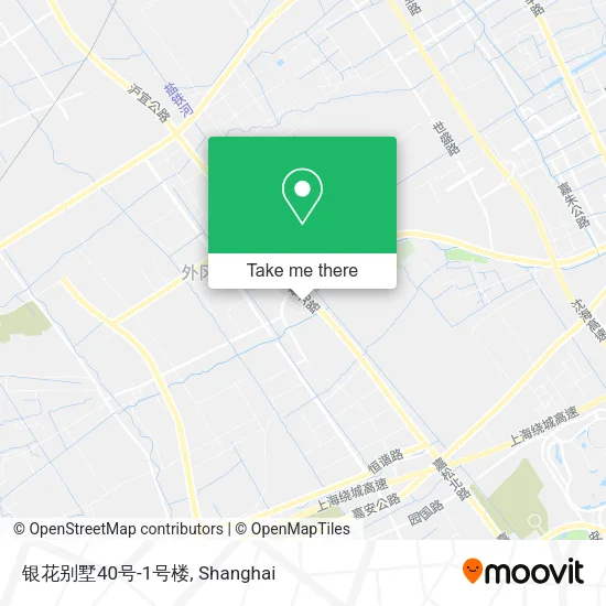 银花别墅40号-1号楼 map