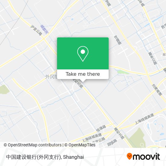 中国建设银行(外冈支行) map