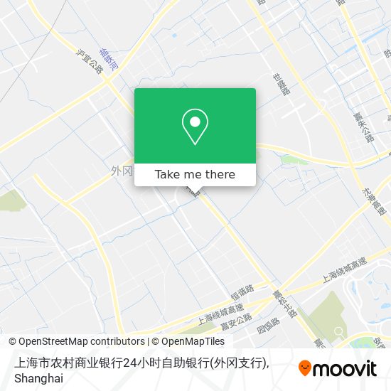 上海市农村商业银行24小时自助银行(外冈支行) map