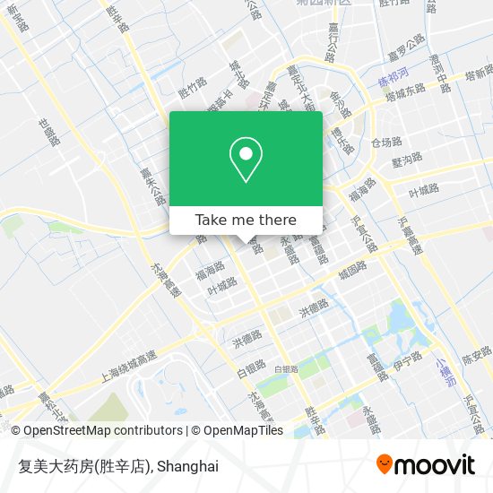 复美大药房(胜辛店) map