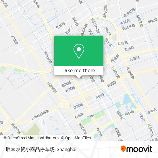 胜幸农贸小商品停车场 map