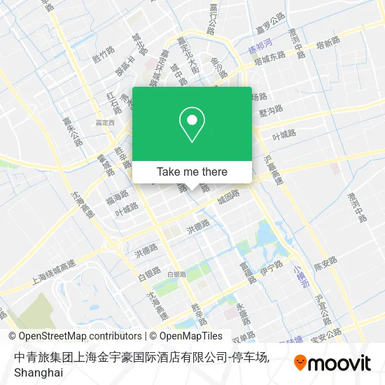 中青旅集团上海金宇豪国际酒店有限公司-停车场 map