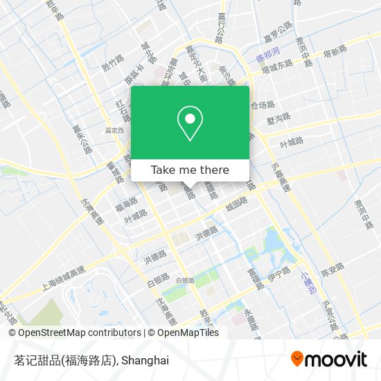 茗记甜品(福海路店) map