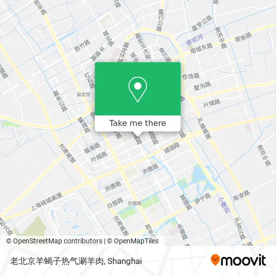 老北京羊蝎子热气涮羊肉 map