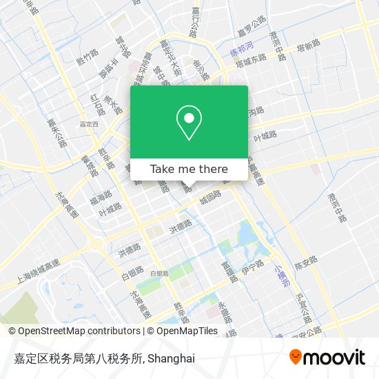嘉定区税务局第八税务所 map