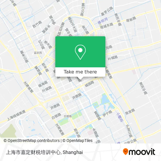 上海市嘉定财税培训中心 map