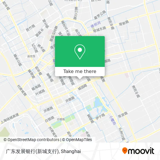 广东发展银行(新城支行) map