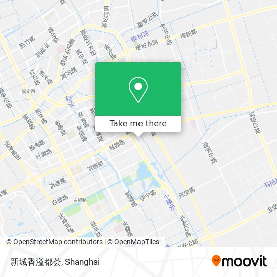 新城香溢都荟 map