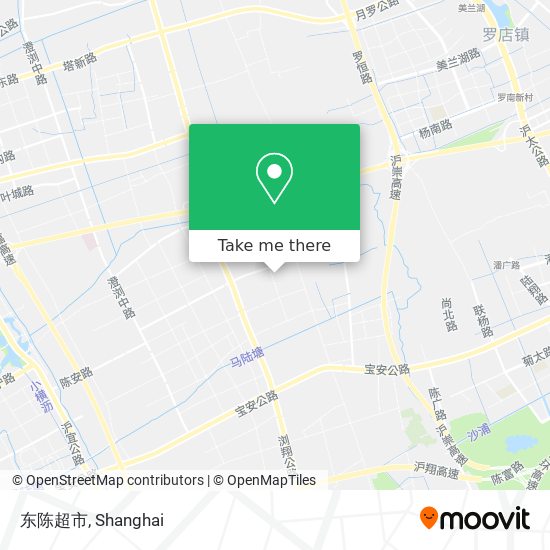 东陈超市 map