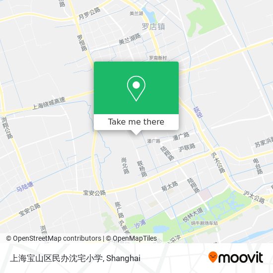 上海宝山区民办沈宅小学 map