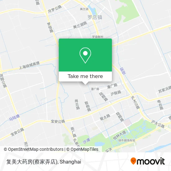 复美大药房(蔡家弄店) map