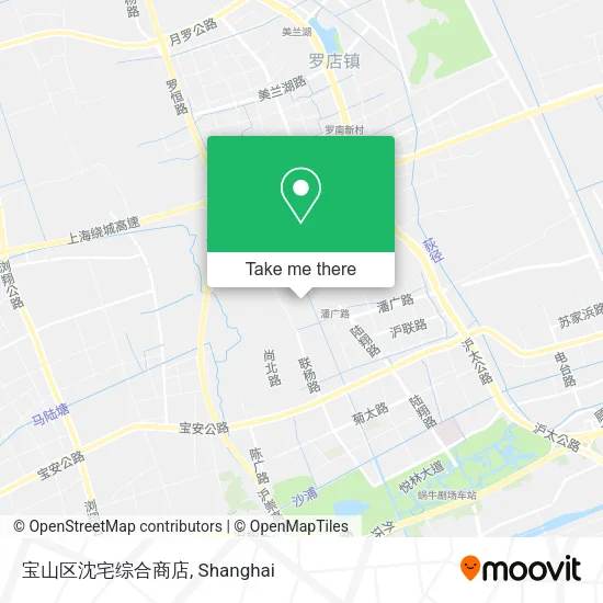 宝山区沈宅综合商店 map