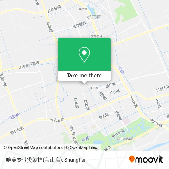 唯美专业烫染护(宝山店) map
