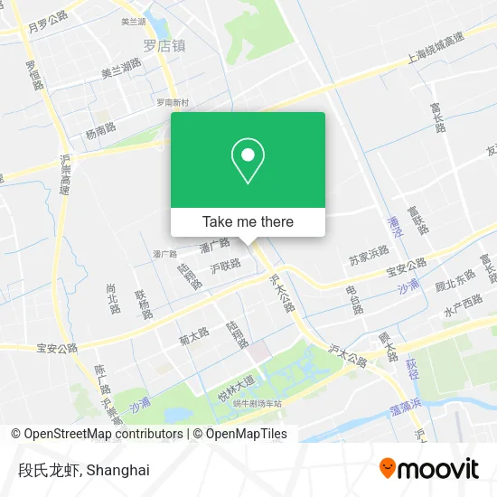 段氏龙虾 map