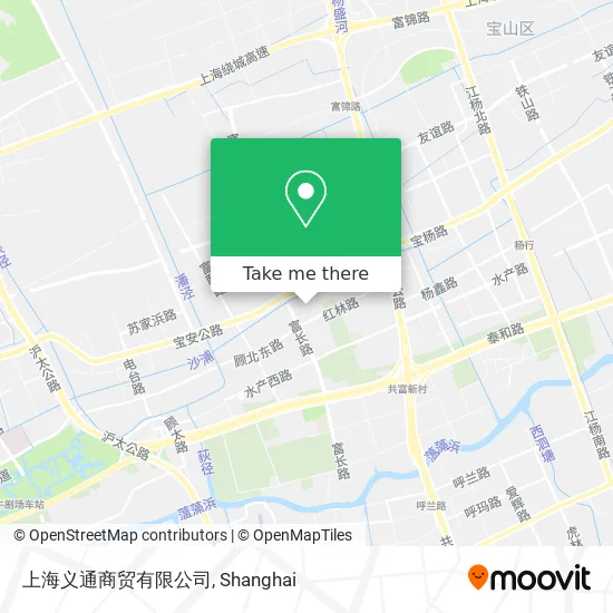 上海义通商贸有限公司 map