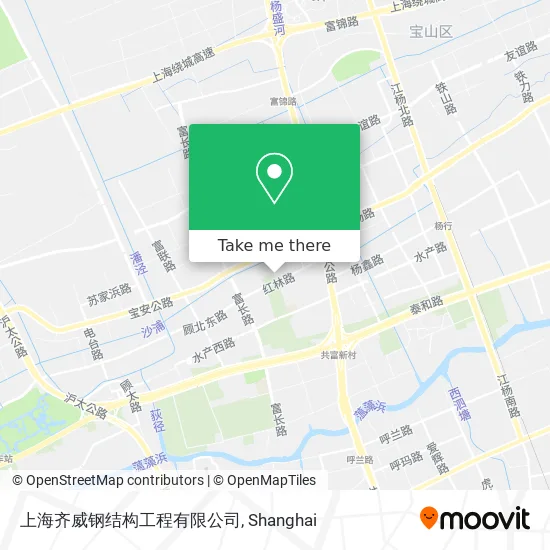 上海齐威钢结构工程有限公司 map