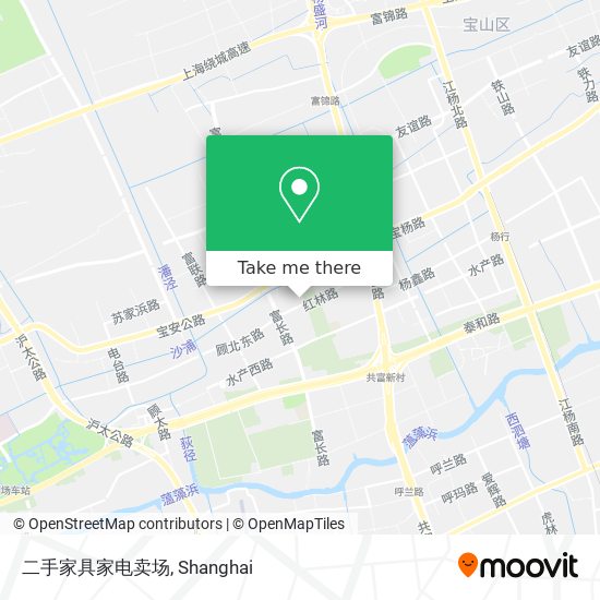 二手家具家电卖场 map