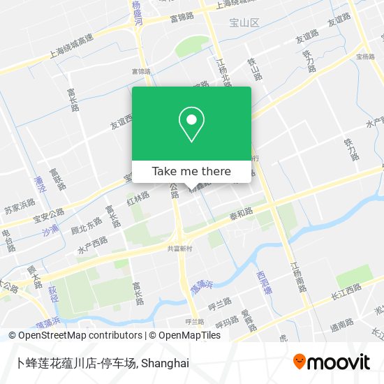 卜蜂莲花蕴川店-停车场 map