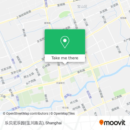 乐贝尼乐园(蕰川路店) map