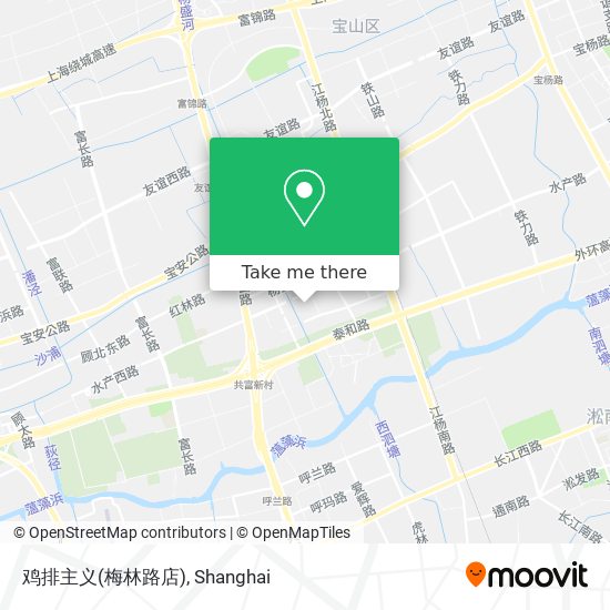 鸡排主义(梅林路店) map
