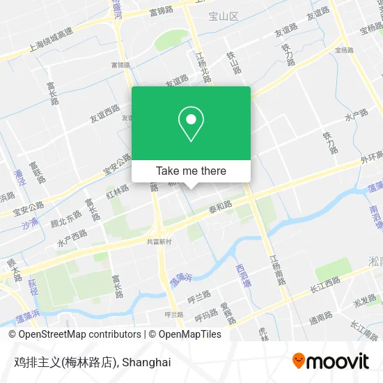 鸡排主义(梅林路店) map