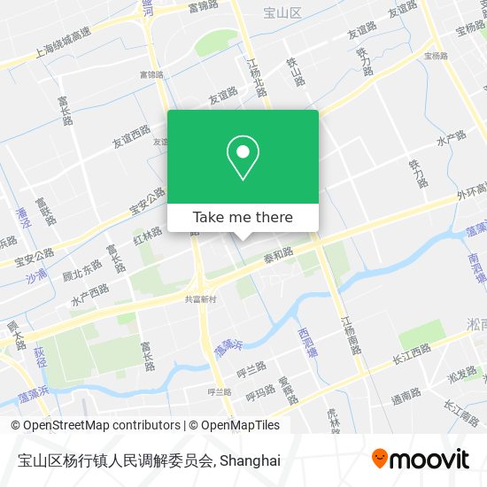宝山区杨行镇人民调解委员会 map