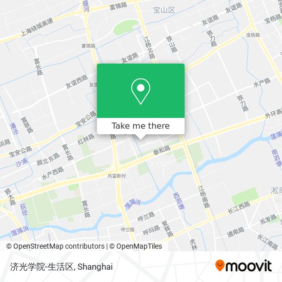济光学院-生活区 map