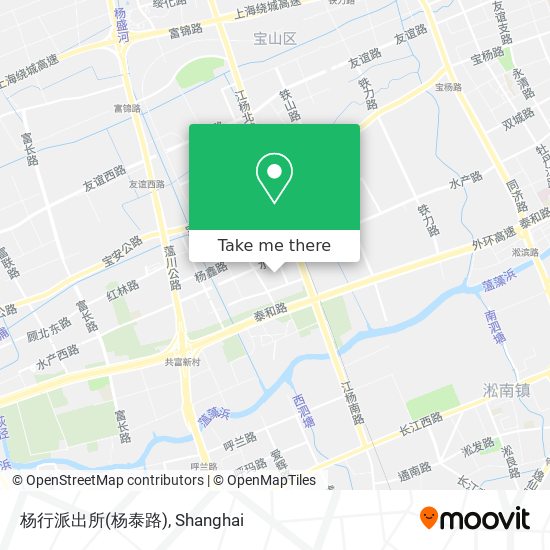 杨行派出所(杨泰路) map