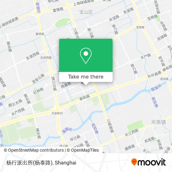 杨行派出所(杨泰路) map