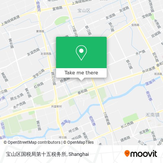 宝山区国税局第十五税务所 map