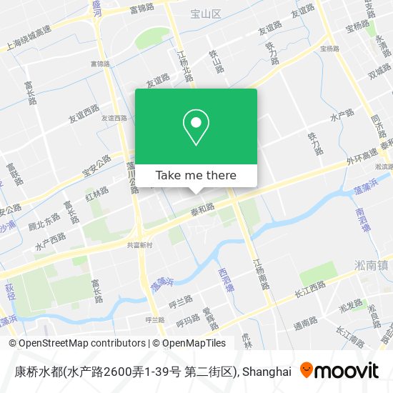 康桥水都(水产路2600弄1-39号 第二街区) map