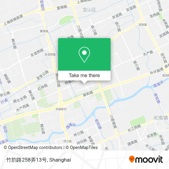 竹韵路258弄13号 map