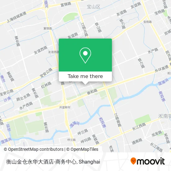 衡山金仓永华大酒店-商务中心 map